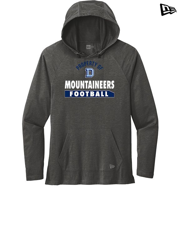 Dallas Mountaineers HS Football Property - New Era Tri-Blend Hoodie