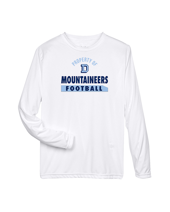 Dallas Mountaineers HS Football Property - Performance Longsleeve