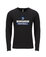 Dallas Mountaineers HS Football Property - Tri-Blend Long Sleeve