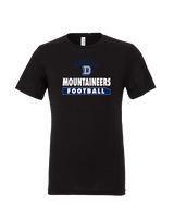 Dallas Mountaineers HS Football Property - Tri-Blend Shirt
