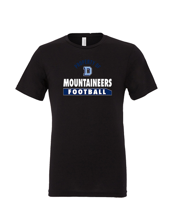 Dallas Mountaineers HS Football Property - Tri-Blend Shirt