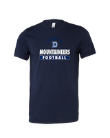 Dallas Mountaineers HS Football Property - Tri-Blend Shirt