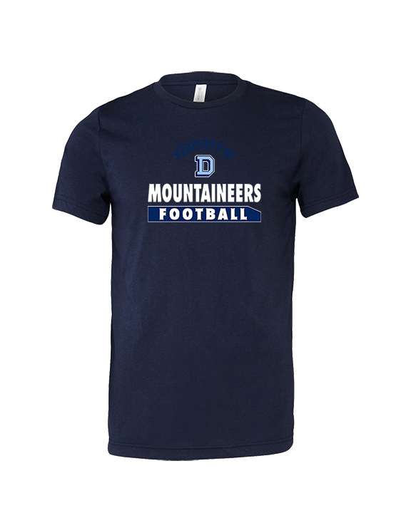 Dallas Mountaineers HS Football Property - Tri-Blend Shirt