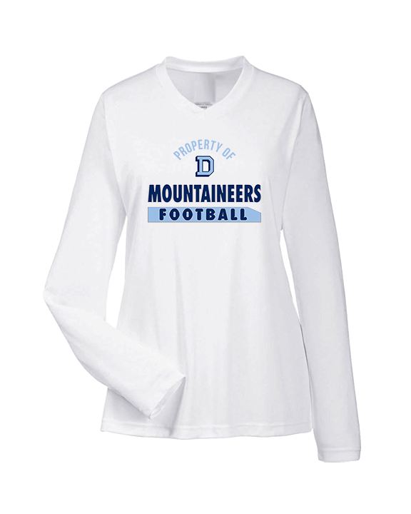 Dallas Mountaineers HS Football Property - Womens Performance Longsleeve
