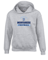 Dallas Mountaineers HS Football Property - Youth Hoodie