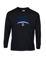Dallas Mountaineers HS Football School Football - Cotton Longsleeve