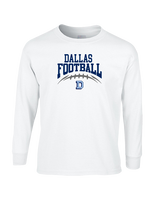 Dallas Mountaineers HS Football School Football - Cotton Longsleeve