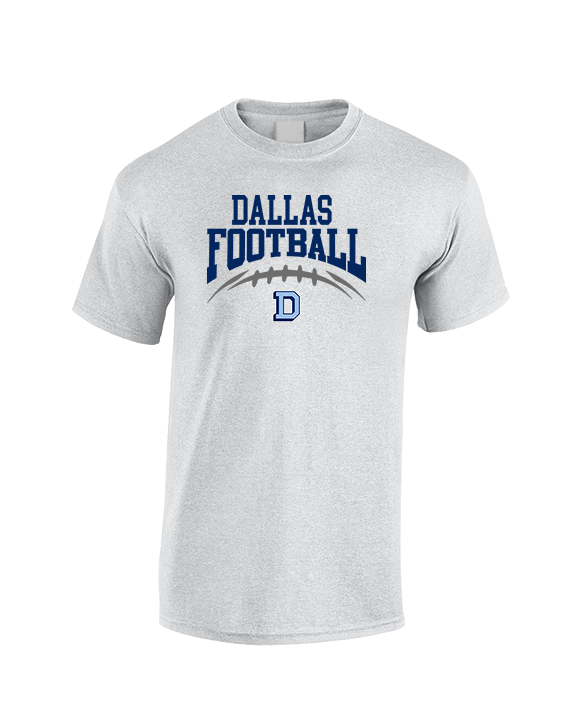 Dallas Mountaineers HS Football School Football - Cotton T-Shirt
