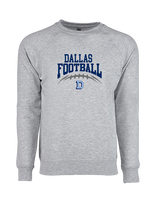 Dallas Mountaineers HS Football School Football - Crewneck Sweatshirt