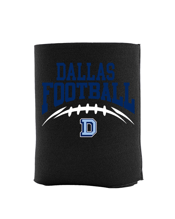 Dallas Mountaineers HS Football School Football - Koozie