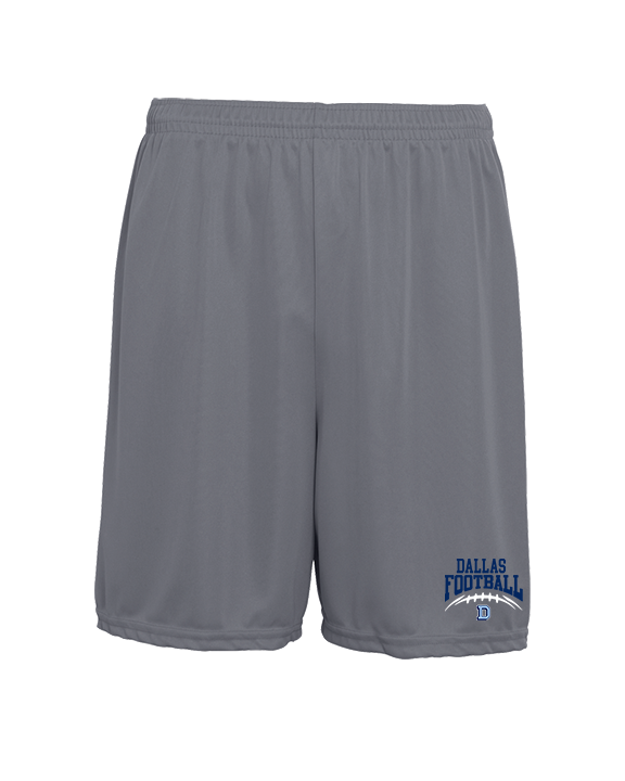 Dallas Mountaineers HS Football School Football - Mens 7inch Training Shorts