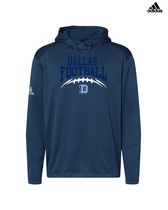 Dallas Mountaineers HS Football School Football - Mens Adidas Hoodie