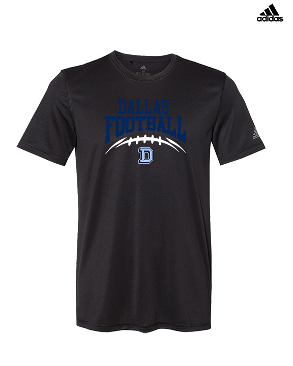 Dallas Mountaineers HS Football School Football - Mens Adidas Performance Shirt
