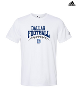 Dallas Mountaineers HS Football School Football - Mens Adidas Performance Shirt