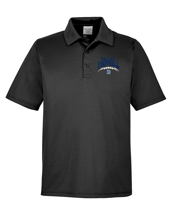 Dallas Mountaineers HS Football School Football - Mens Polo