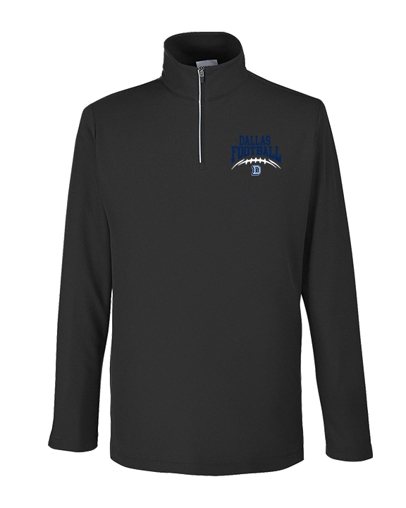 Dallas Mountaineers HS Football School Football - Mens Quarter Zip