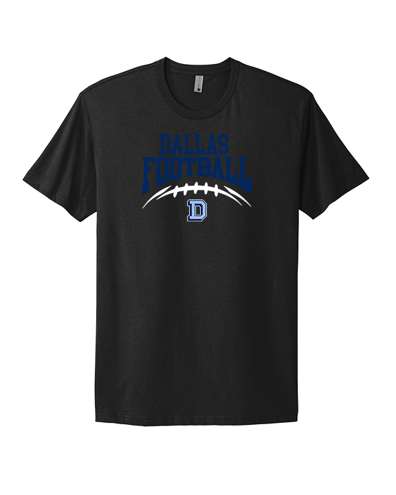 Dallas Mountaineers HS Football School Football - Mens Select Cotton T-Shirt