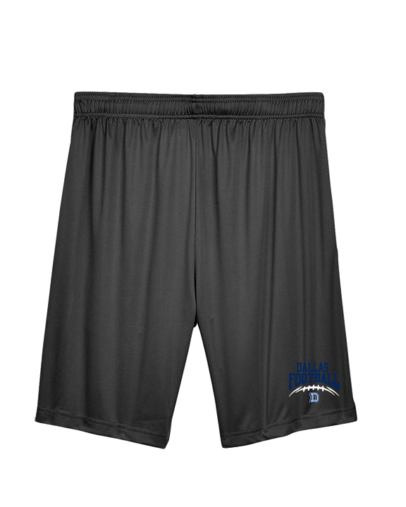 Dallas Mountaineers HS Football School Football - Mens Training Shorts with Pockets
