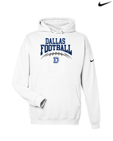 Dallas Mountaineers HS Football School Football - Nike Club Fleece Hoodie