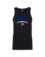 Dallas Mountaineers HS Football School Football - Tank Top