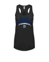 Dallas Mountaineers HS Football School Football - Womens Tank Top