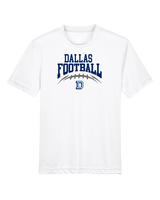 Dallas Mountaineers HS Football School Football - Youth Performance Shirt