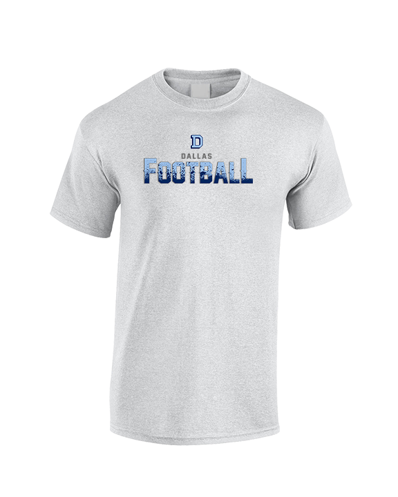 Dallas Mountaineers HS Football Splatter - Cotton T-Shirt