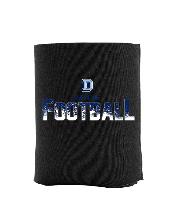 Dallas Mountaineers HS Football Splatter - Koozie
