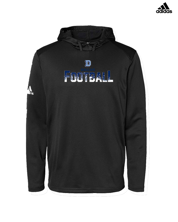 Dallas Mountaineers HS Football Splatter - Mens Adidas Hoodie