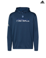 Dallas Mountaineers HS Football Splatter - Mens Adidas Hoodie
