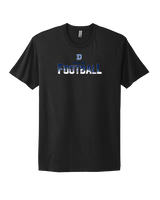 Dallas Mountaineers HS Football Splatter - Mens Select Cotton T-Shirt