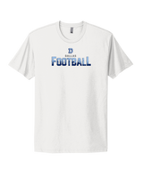 Dallas Mountaineers HS Football Splatter - Mens Select Cotton T-Shirt