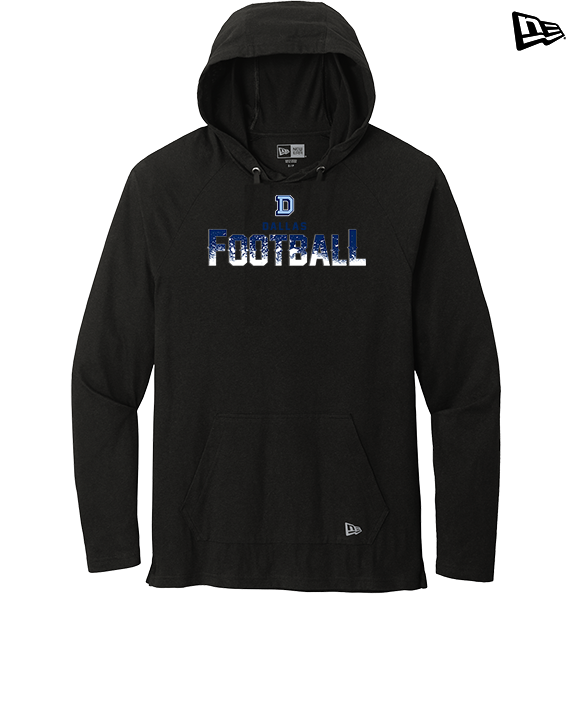 Dallas Mountaineers HS Football Splatter - New Era Tri-Blend Hoodie