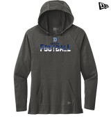 Dallas Mountaineers HS Football Splatter - New Era Tri-Blend Hoodie