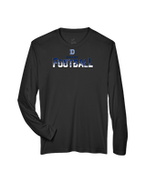 Dallas Mountaineers HS Football Splatter - Performance Longsleeve