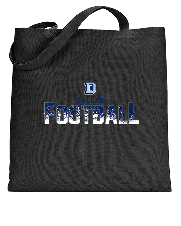 Dallas Mountaineers HS Football Splatter - Tote