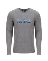 Dallas Mountaineers HS Football Splatter - Tri-Blend Long Sleeve