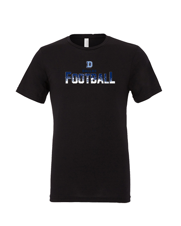 Dallas Mountaineers HS Football Splatter - Tri-Blend Shirt