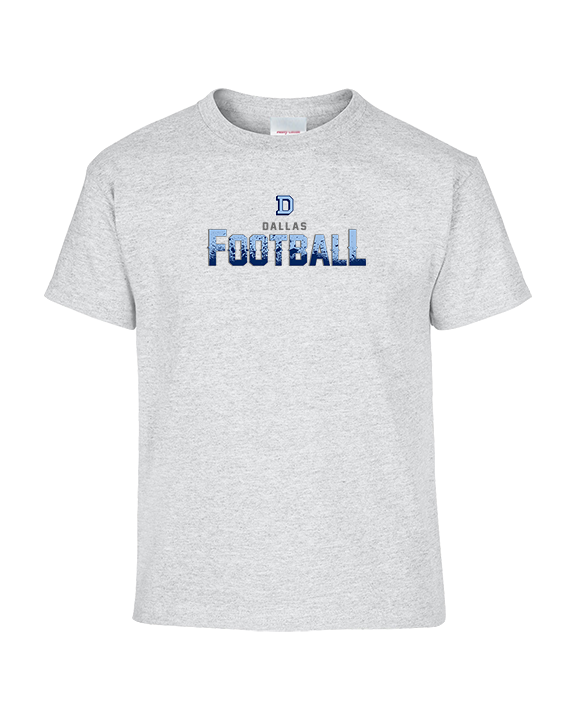 Dallas Mountaineers HS Football Splatter - Youth Shirt