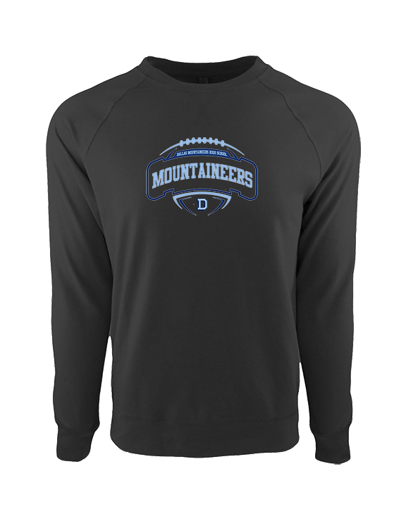 Dallas Mountaineers HS Football Toss - Crewneck Sweatshirt