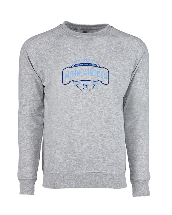Dallas Mountaineers HS Football Toss - Crewneck Sweatshirt