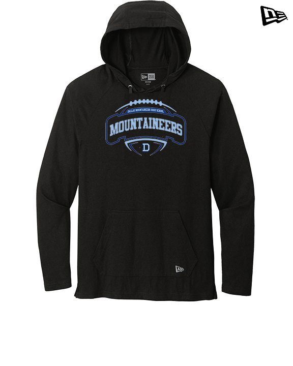 Dallas Mountaineers HS Football Toss - New Era Tri-Blend Hoodie