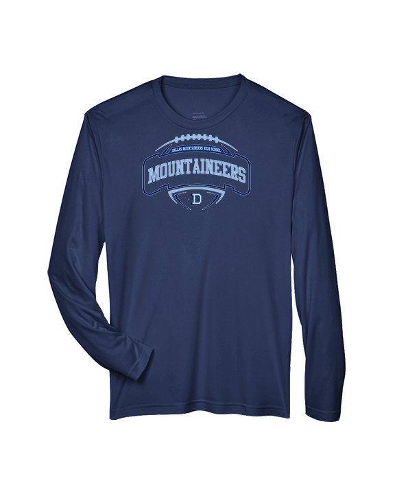 Dallas Mountaineers HS Football Toss - Performance Longsleeve