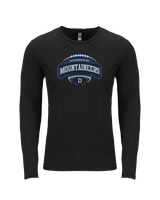 Dallas Mountaineers HS Football Toss - Tri-Blend Long Sleeve