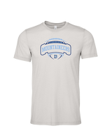 Dallas Mountaineers HS Football Toss - Tri-Blend Shirt