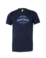 Dallas Mountaineers HS Football Toss - Tri-Blend Shirt