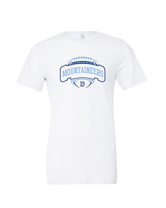 Dallas Mountaineers HS Football Toss - Tri-Blend Shirt