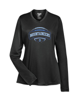Dallas Mountaineers HS Football Toss - Womens Performance Longsleeve