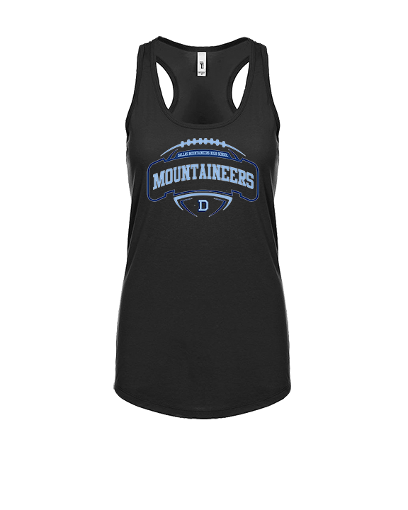 Dallas Mountaineers HS Football Toss - Womens Tank Top