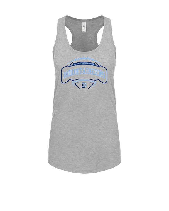 Dallas Mountaineers HS Football Toss - Womens Tank Top
